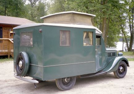 Early Ford Motor Home